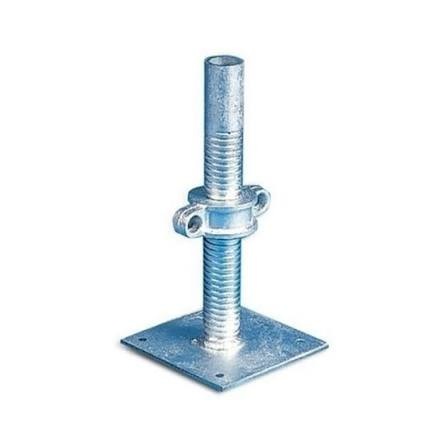Scaffolding base plates